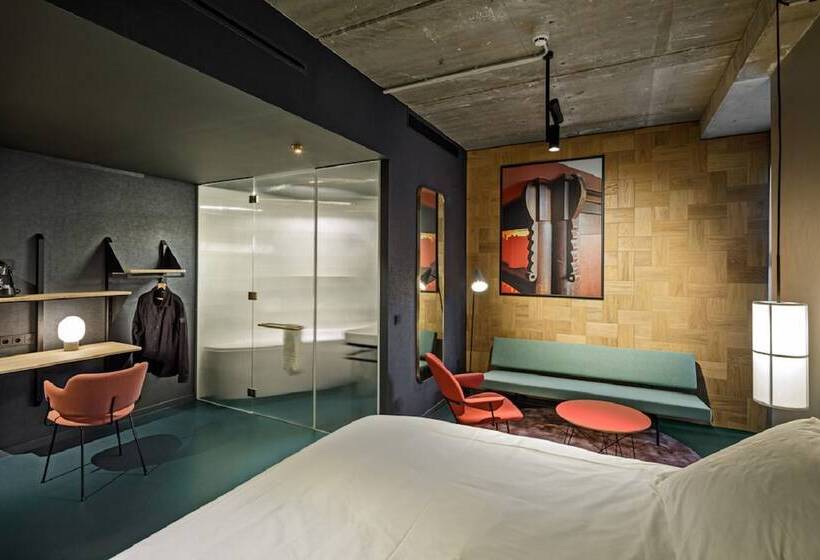 リビングルーム付きスーペリアルーム, The Florian Amsterdam Airport