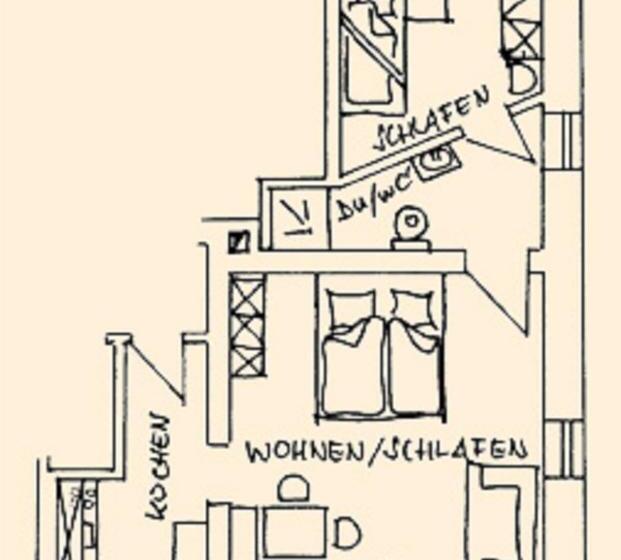 דירת חדר, Pension Rosengärtchen