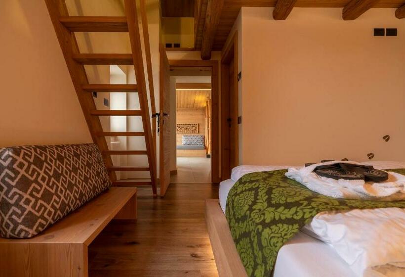 בית, חדר שינה 1, Casera Pian Grand Wellness Lodge