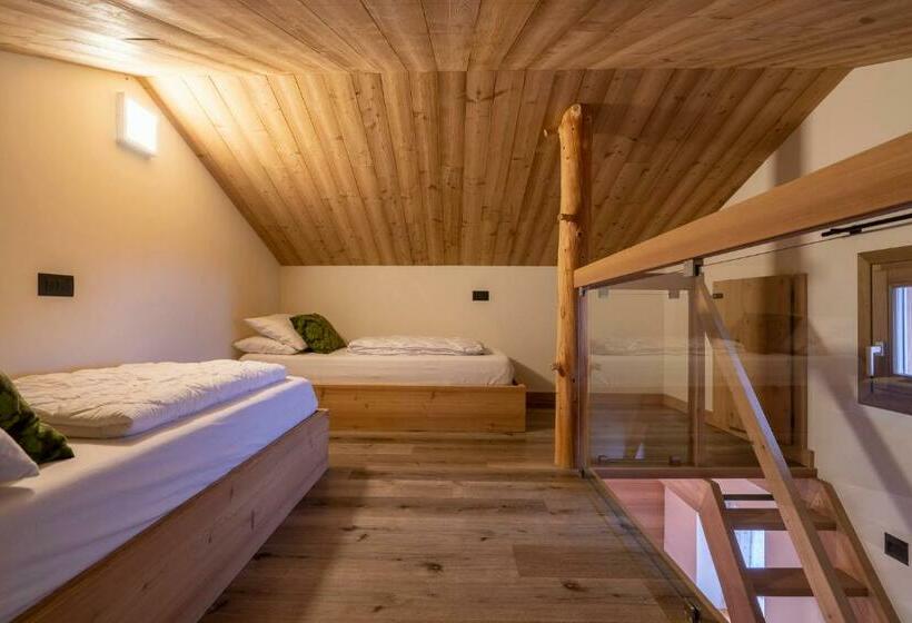 בית, חדר שינה 1, Casera Pian Grand Wellness Lodge