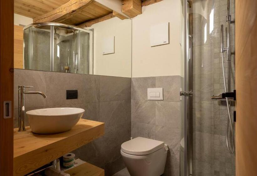 בית, חדר שינה 1, Casera Pian Grand Wellness Lodge