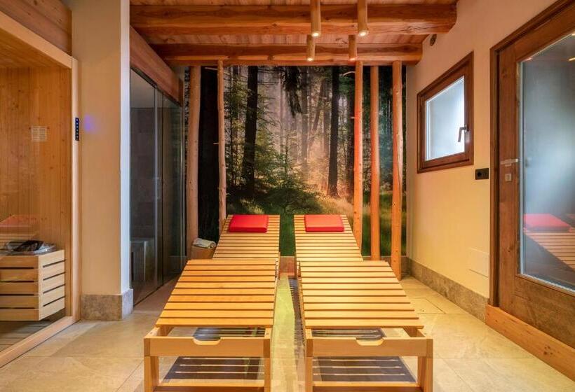 בית, חדר שינה 1, Casera Pian Grand Wellness Lodge