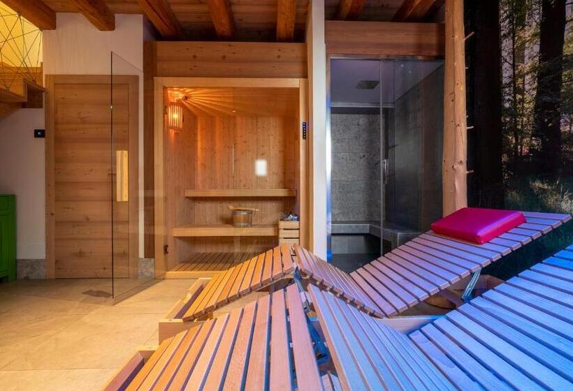 בית, חדר שינה 1, Casera Pian Grand Wellness Lodge