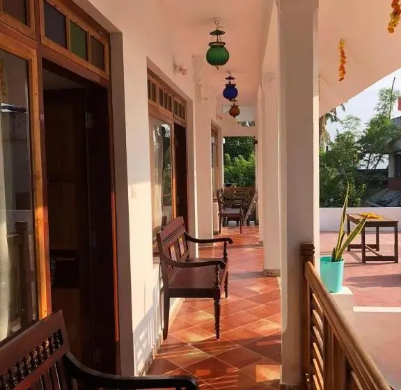 オーシャンビューデラックスルーム, Lemon Dew Beach House, Alleppey Beach