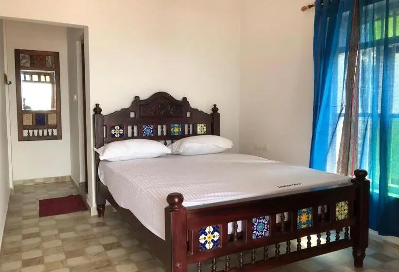 オーシャンビューデラックスルーム, Lemon Dew Beach House, Alleppey Beach