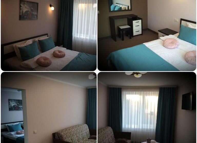 شقة غرفة واحدة, Amber Hotel & Cafe