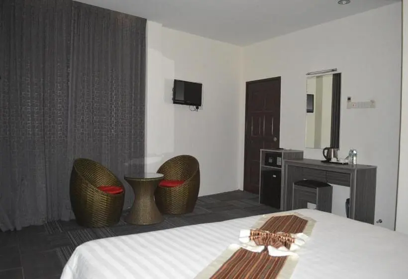 キングサイズベッドのスーペリアルーム, K Garden Hotel Bagan Serai