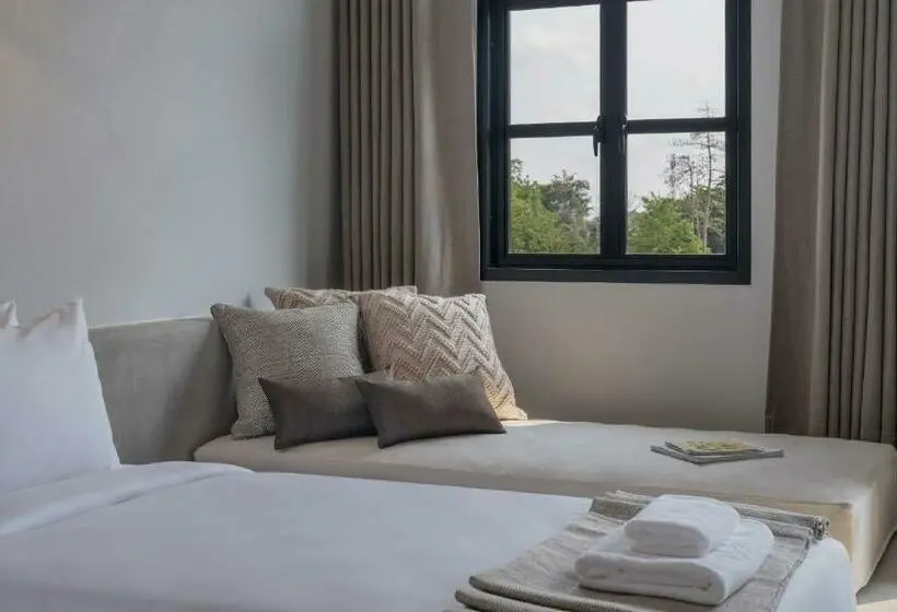 バルコニー付きスタンダードルーム, The Motifs Eco Hotel   Sha Extra Plus