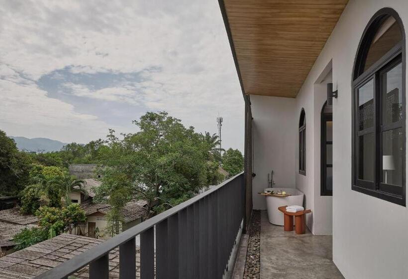 带大床的套房, The Motifs Eco Hotel   Sha Extra Plus