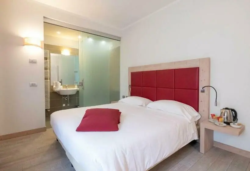 キングサイズベッドのデラックスルーム, Albergo Monte Giove