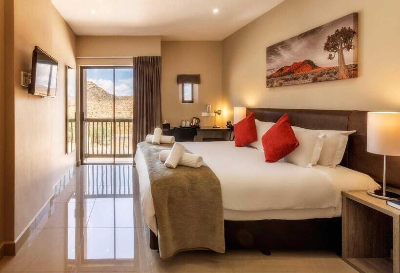 장애인을 위한 킹사이즈 침대 스탠다드 룸, Springbok Inn