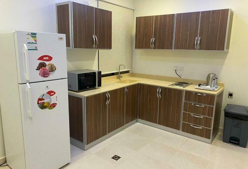 침실 2개 아파트, دانة الشرقية للشقق المخدومة بالدمام Danat Al Sharqiah Serviced Apartments