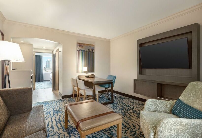 스탠다드 스튜디오 더블 침대, Embassy Suites By Hilton Tampa Downtown Convention Center