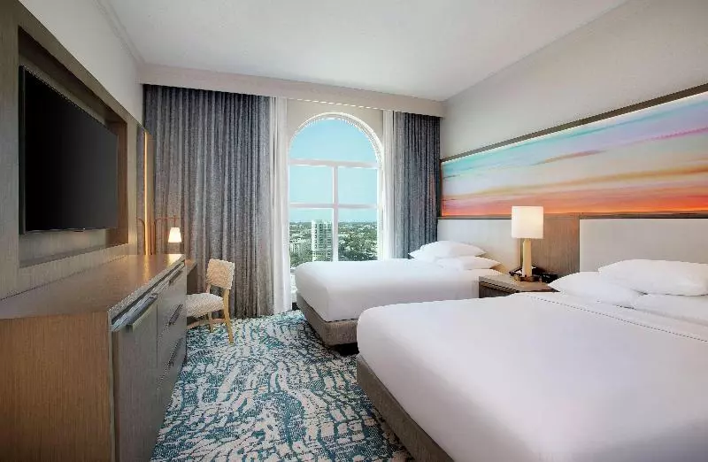 景色の見えるスイートルーム, Embassy Suites By Hilton Tampa Downtown Convention Center