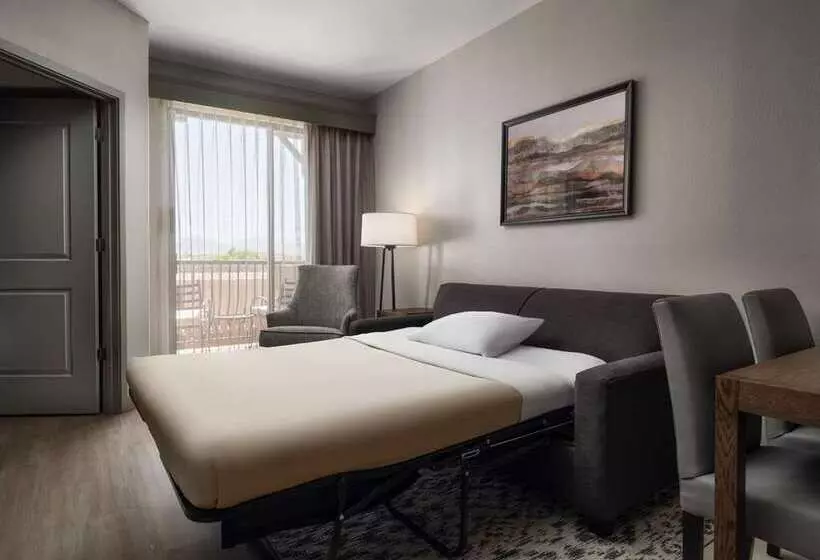 キングサイズベッドのスタンダードルーム, Embassy Suites By Hilton Tucson Paloma Village