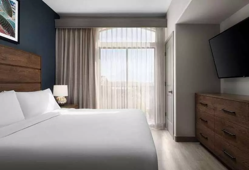 キングサイズベッドのスタンダードルーム, Embassy Suites By Hilton Tucson Paloma Village