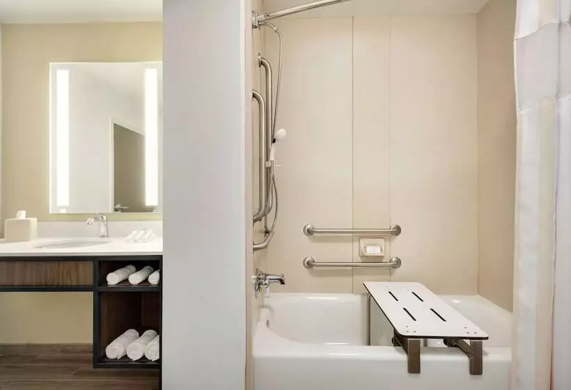 身障者適用スタンダードルーム, Hilton Garden Inn Dubuque Downtown