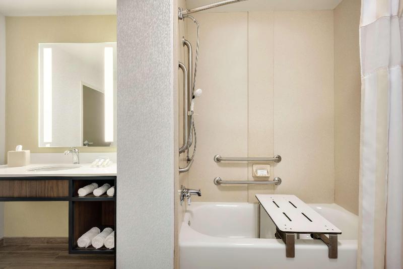 스탠다드 룸 킹사이즈 침대, Hilton Garden Inn Dubuque Downtown