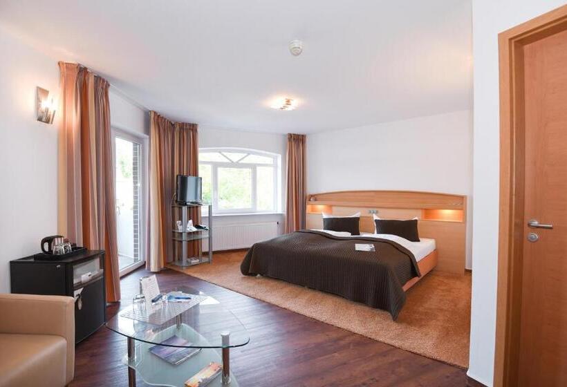 חדר סטנדרט עם מרפסת, Upstalsboom Vareldangast