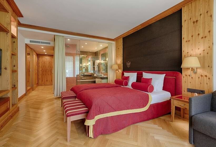 Номер Deluxe, Kempinski Hotel Das Tirol