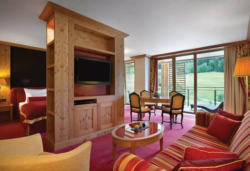 デラックスジュニアスイート, Kempinski Hotel Das Tirol