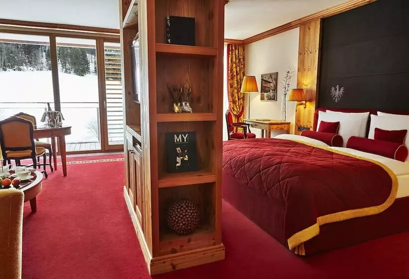 デラックスジュニアスイート, Kempinski Hotel Das Tirol