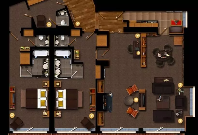 スイート, Kempinski Hotel Das Tirol