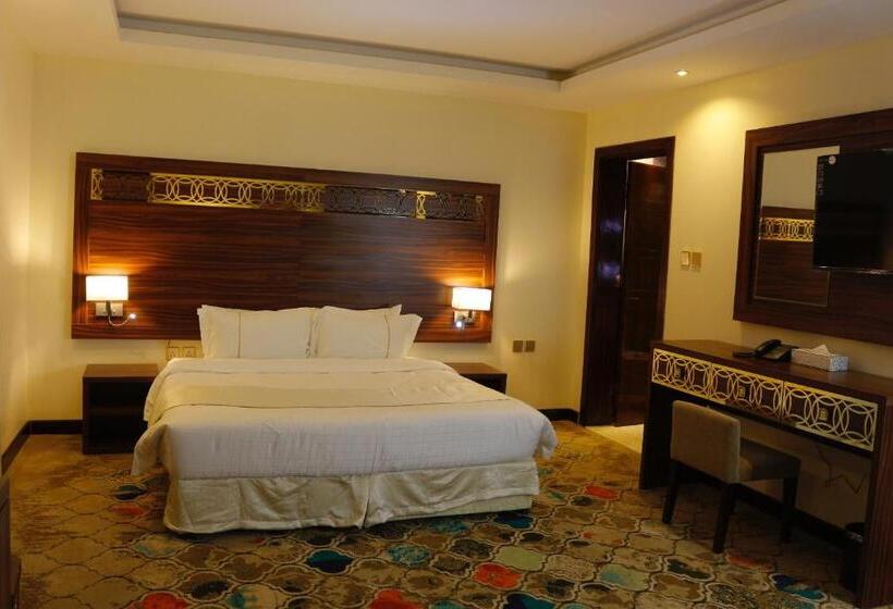 غرفة ديلوكس سرير كينج, Central Park Hotel Bisha