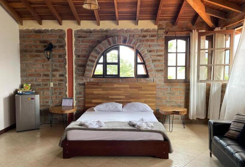 스위트 킹사이즈 침대, Finca Hotel Tierra Verde