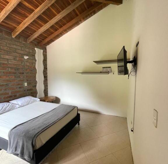 Standard room with outdoor bath, Finca Hotel Tierra Verde