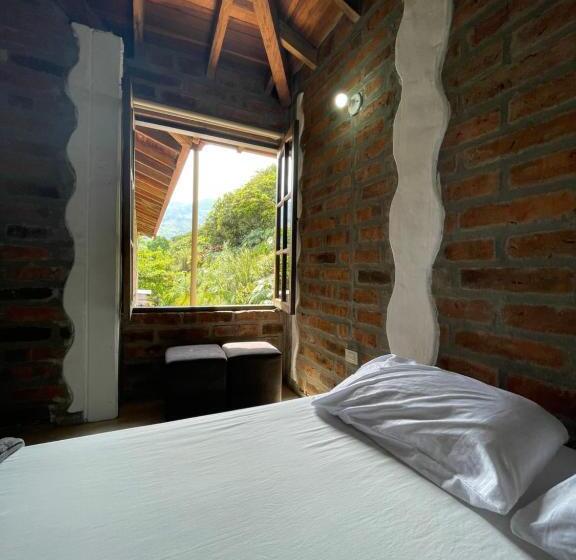 غرفة قياسية مع حمام خارجي, Finca Hotel Tierra Verde