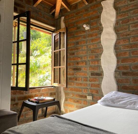 Standard room with outdoor bath, Finca Hotel Tierra Verde