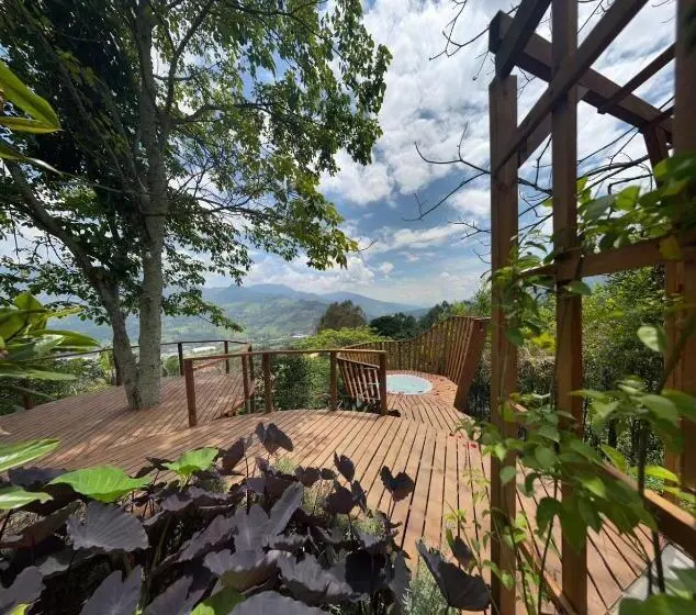 ガーデンビューの１ベッドルームビラ, Finca Hotel Tierra Verde