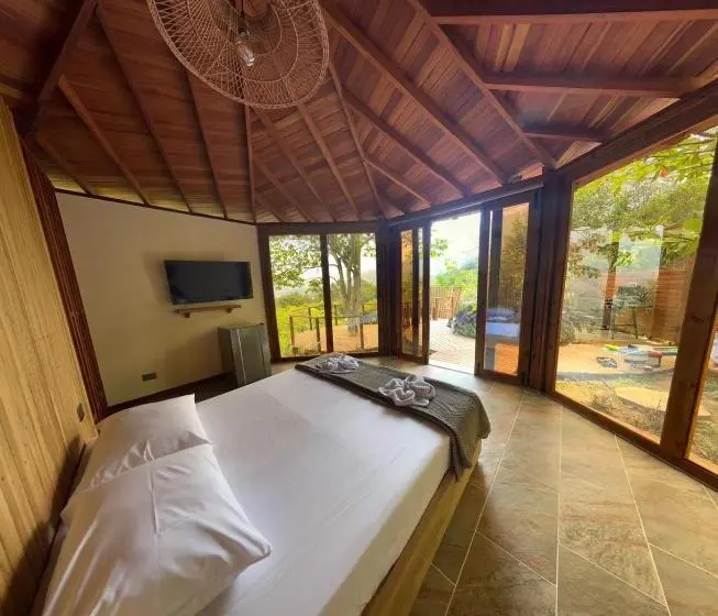 ガーデンビューの１ベッドルームビラ, Finca Hotel Tierra Verde