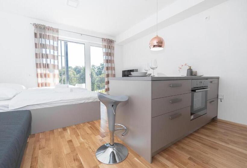 דירה בת חדר שינה 1 עם נוף, Pearl Bled