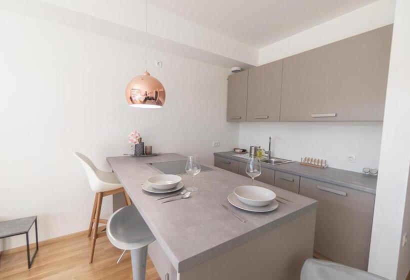 דירה בת חדר שינה 1 עם נוף, Pearl Bled