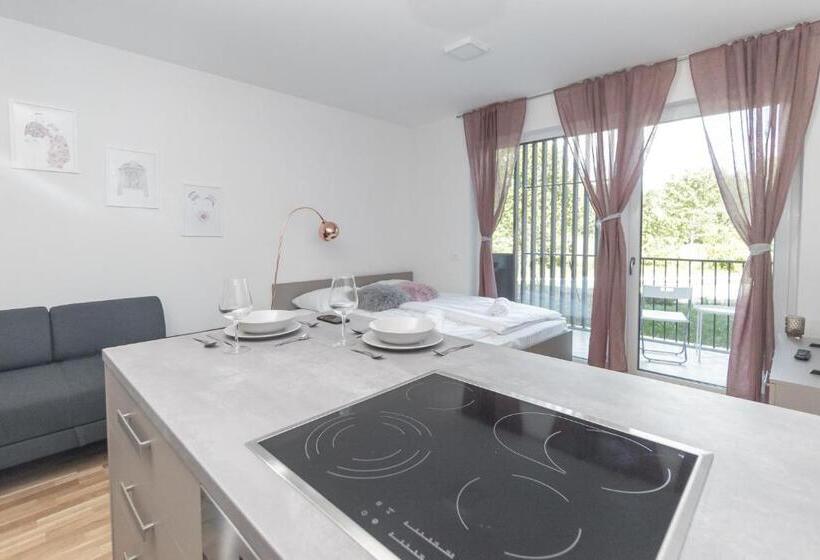 דירה בת חדר שינה 1 עם נוף, Pearl Bled