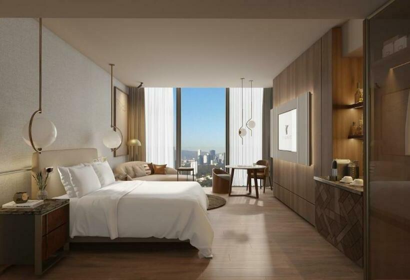 اتاق دلوکس با تخت کینگ و چشمانداز شهر, Jw Marriott Hotel Guadalajara