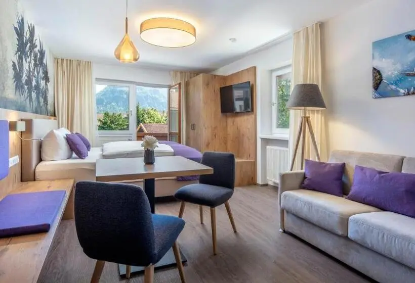 1ベッドルームアパートメント, Aparthotel Chiemgaufuchs