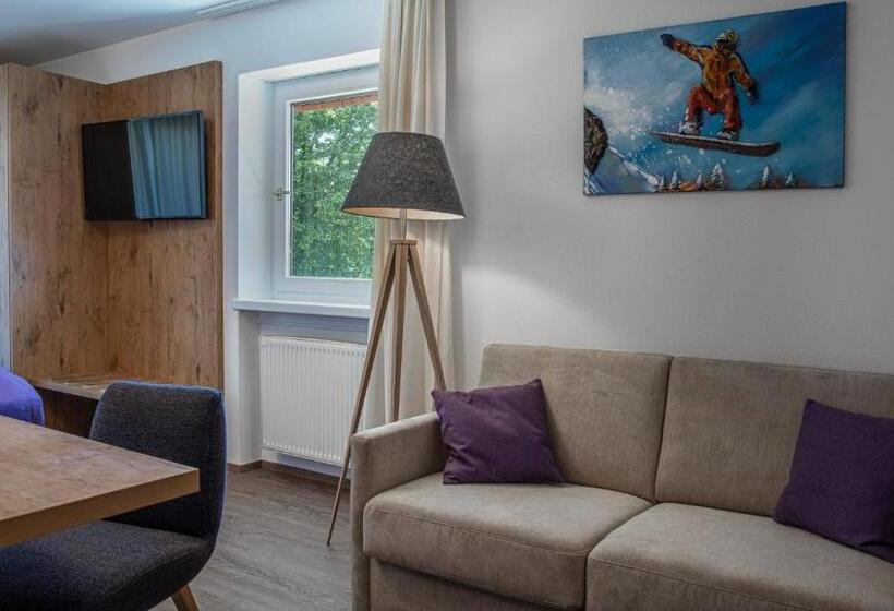 Appartamento 1 Camera da Letto, Aparthotel Chiemgaufuchs