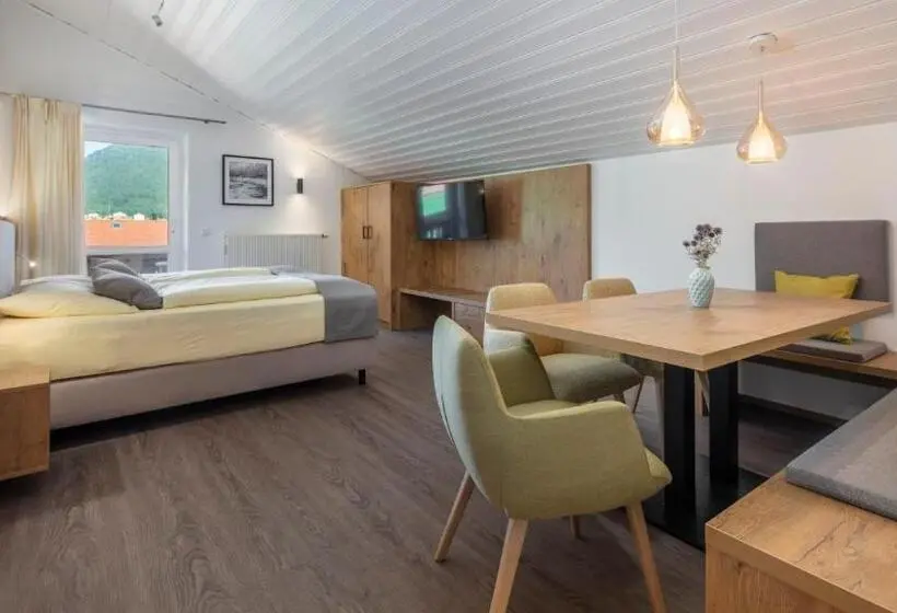 景色の見える一ベッドルームアパートメント, Aparthotel Chiemgaufuchs