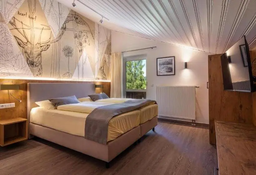 景色の見える一ベッドルームアパートメント, Aparthotel Chiemgaufuchs
