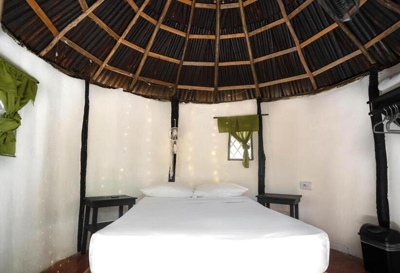 バス共有のスタンダードルーム, Hostel Oryx Tulum