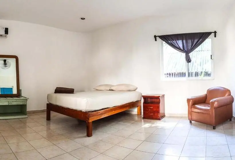 اتاق استاندارد چهار تخته, Hostel Oryx Tulum
