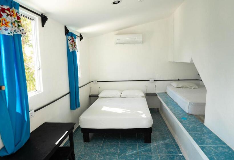 バス共有のスタンダードルーム, Hostel Oryx Tulum