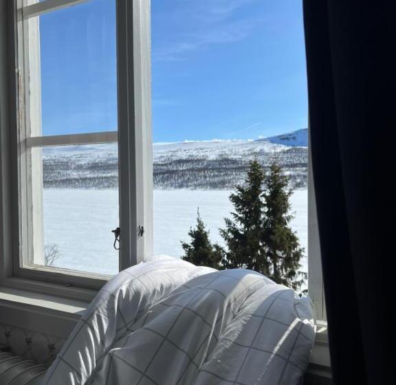 غرفة قياسية مطلّة علي البحيرة, Strandgården Fjällnäs