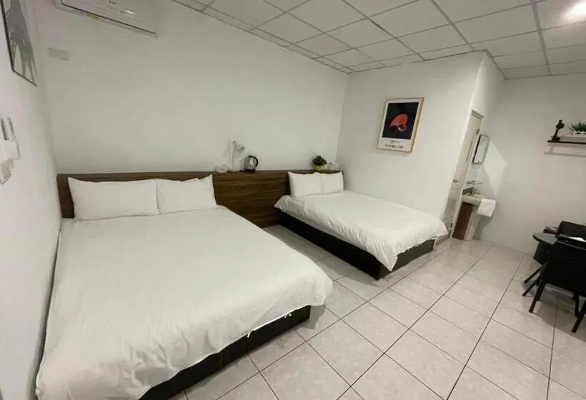 اتاق کلاسیک چهارنفره, 埔里城民宿 Pulitown Bnb