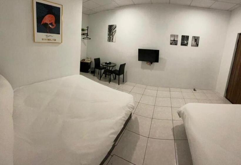 اتاق کلاسیک چهارنفره, 埔里城民宿 Pulitown Bnb