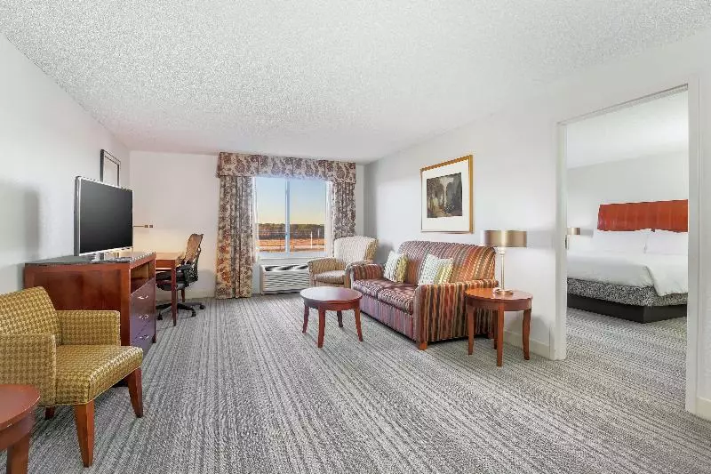 キングサイズベッドのスイートルーム, Hilton Garden Inn Roanoke Rapids