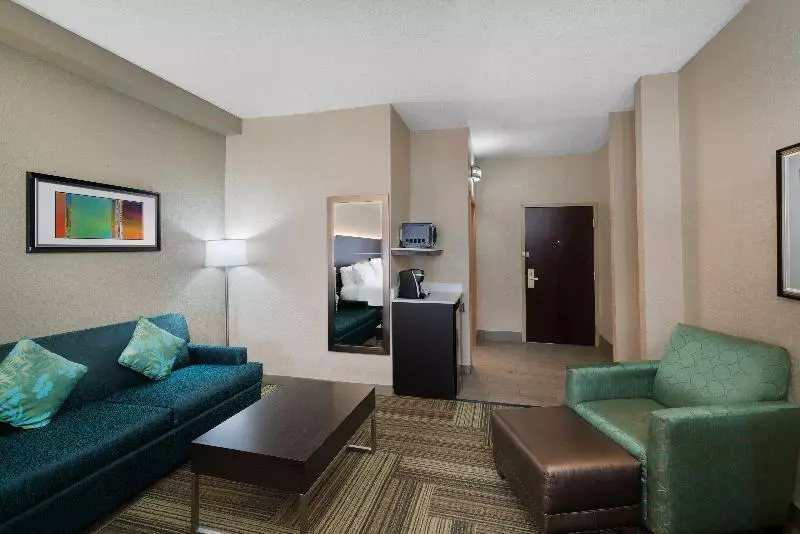 キングサイズベッドのスイートルーム, Holiday Inn Express Hotel & Suites Ashland, An Ihg
